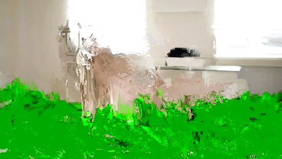 Загорелая блондинка сосет в очках своему парню