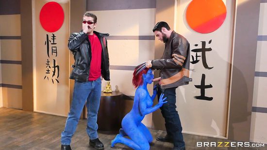 Люди Икс или как Мистик принимала участие в групповушке