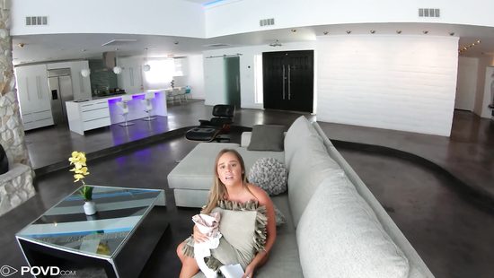 Курьер помешал мастурбировать, пришлось извиняться членом