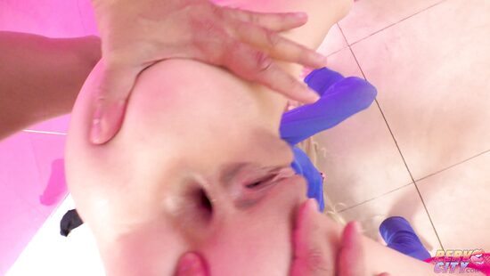 Прокачка попки настоящим профи