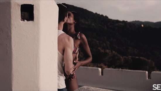 Закат с винишком и девочкой на хую