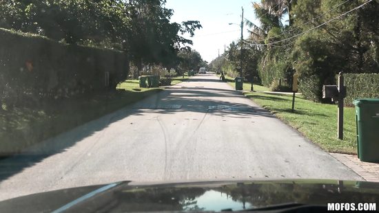 Водила подцепил на трассе красивую блондинку и чпокнул её на природе