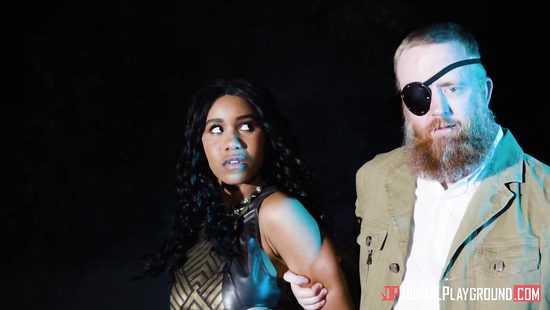 Порно пародия на фантастический блокбастер - Чёрная пантера