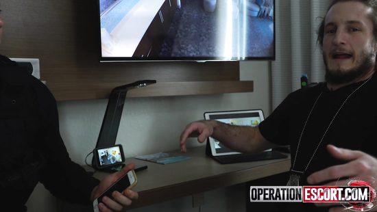 Офицер Brick ради свободы жёстко трахнул пойманную в отеле проститутку