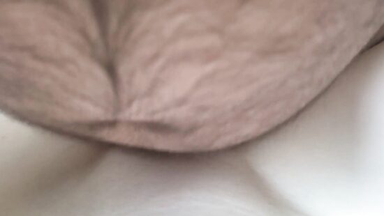 Кончает много спермы на голенький лобок