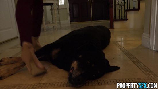 Потенциальный покупатель осмотрел жильё и трахнул красивую хозяйку