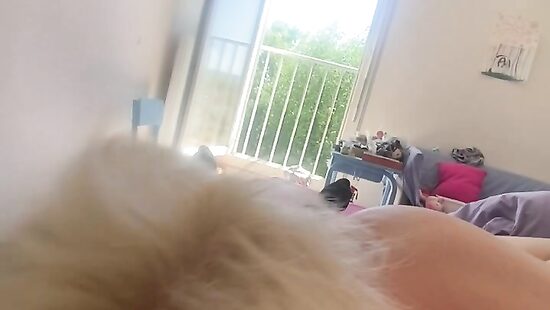 Пока дети в школе , мать детей сосет хуй