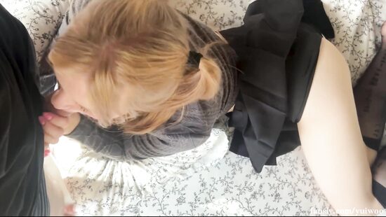 Кончив на лицо, поверил в НЛО